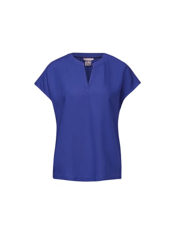 Street One Halbarmbluse in intense royal blue
