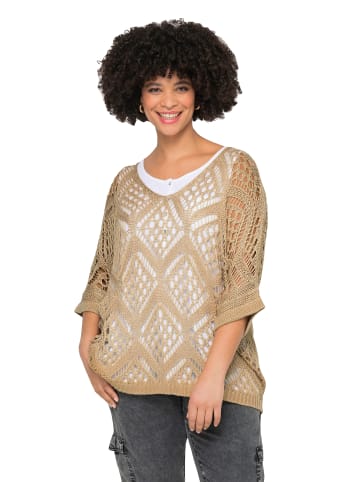 Angel of Style Pullover in beige