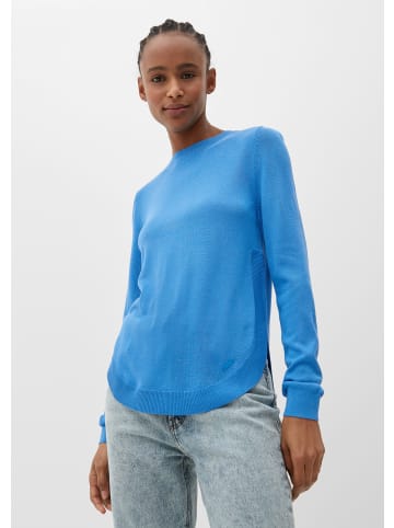 QS Strickpullover  in  5547_royalblau