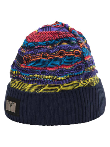 Carlo Colucci Strickmütze Conciauro in Navy