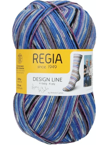Regia Handstrickgarne Design Line 4-fädig, 100g in Nusfjord color