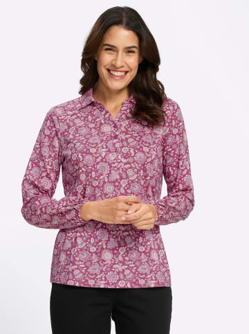 WITT WEIDEN Poloshirt in erika-bedruckt