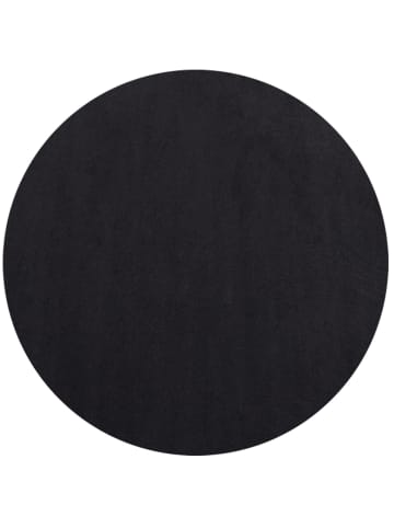 Teppich Boss Kurzflor Teppich Silvia Schwarz