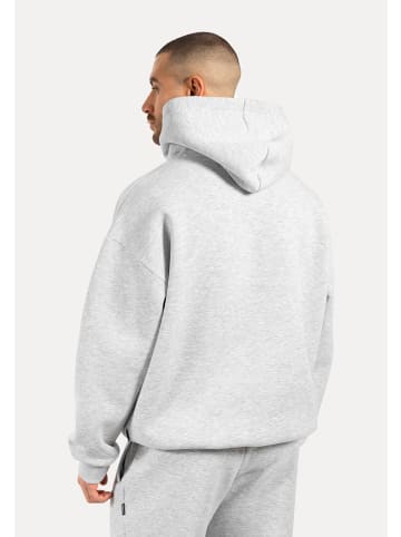 SMILODOX Hoodie Dawson in Grau Melange