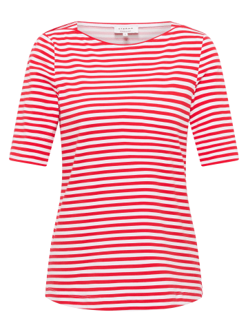 Eterna Bluse REGULAR FIT in weiß/rot