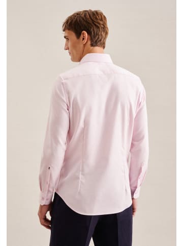 Seidensticker Business Hemd Slim in Rosa/Pink