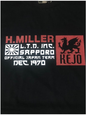KEJO T-Shirt 494DC1ZAGLYDC Schwarz