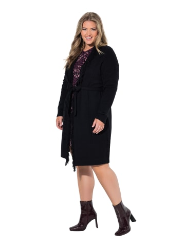Ulla Popken Cardigan in schwarz