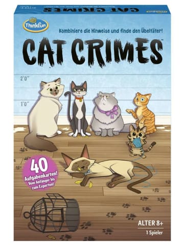 Thinkfun Konzentrationsspiel ThinkFun Cat Crimes - Konzentrationsspiel ab 8 Jahre Ab 8 Jahre in bunt