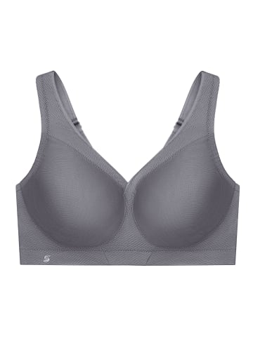 Glamorise Sport-BH ohne Bügel in anthrazit