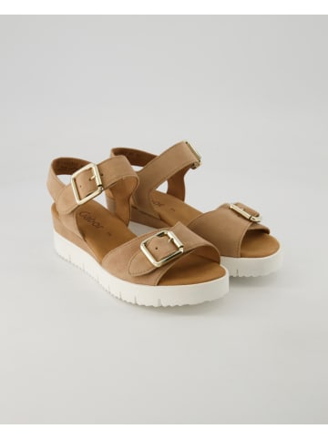 Gabor Plateau Sandalen in Beige