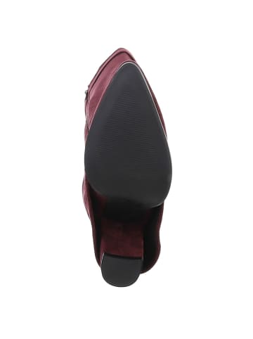 Ital-Design High Heel in Weinrot