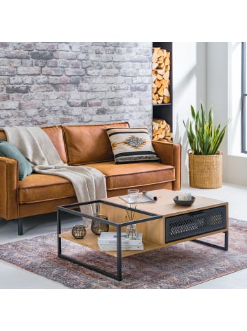 home24 Couchtisch HAXBY in Braun