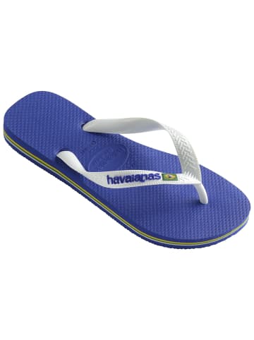 Havaianas Tong Brasil Logo Blau