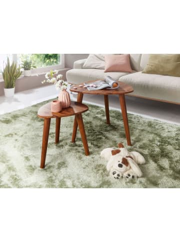 KADIMA DESIGN Beistelltisch 2er-Set | Sheesham, Massivholz