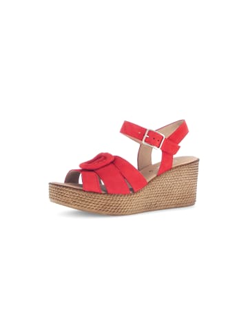 Gabor Fashion Keilsandaletten in rot
