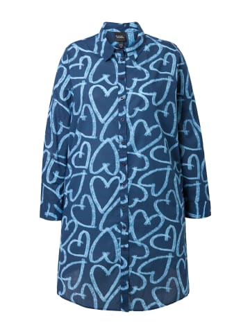 Ulla Popken Longtunika in tintenblau