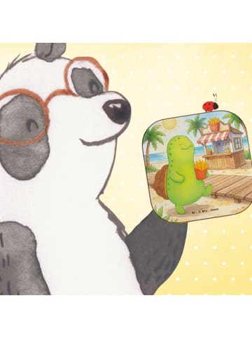 Mr. & Mrs. Panda Tassen Untersetzer Schildkröte Pommes Design o... in Weiß