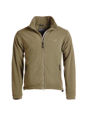 BMS Fleecejacke/Fleecepullover in Grün