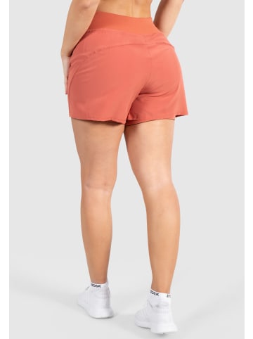 SMILODOX Shorts Advance Pro 2in1 in Terakotta