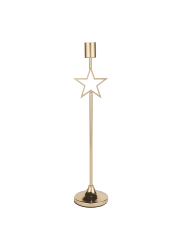 Butlers Kerzenhalter STARLET in Gold