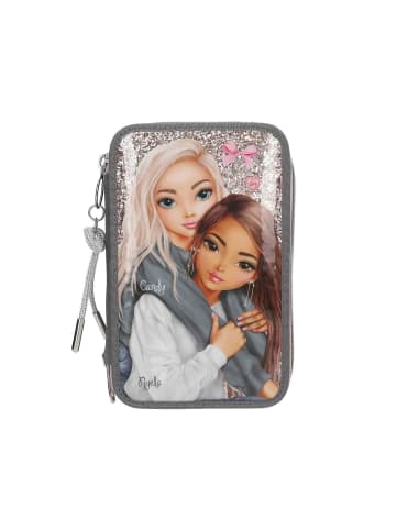 Depesche 3-Fach Federtasche MY BFF TOPModel 7,5 x 13 x 20 cm in altrosa