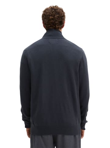 Marc O'Polo Stehkragen-Strickjacke regular in Dark Navy