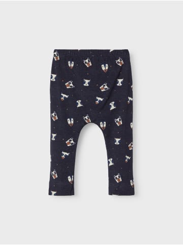 name it Baby Unisex Sweatpants mit Print Dark Sapphire 50