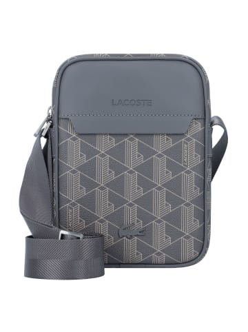 Lacoste The Blend Mini Bag Umhängetasche 16 cm in mono castlerock string