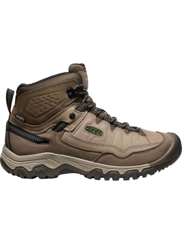 Keen Wanderschuhe "TARGHEE IV MID WP M" in Braun-Grau/Feldflaschengrün