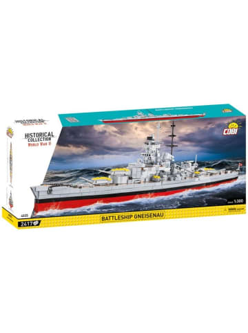 Cobi Modellbauset Klemmbausteine 4835 Battleship Gneisenau - ab 12 Jahre