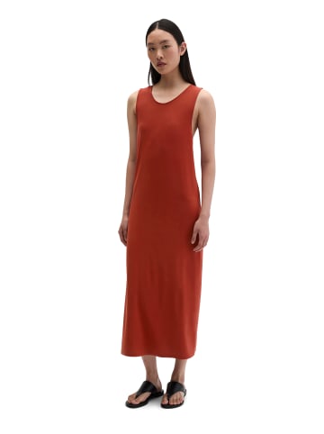 Marc O'Polo Jerseykleid shaped mit Knoten-Detail in Tall Poppy