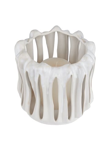 Butlers Windlicht HAZY SHADES in Beige
