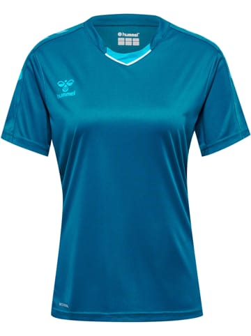 Hummel Hummel T-Shirt Hmlcore Multisport Damen Atmungsaktiv Feuchtigkeitsabsorbierenden in BLUE CORAL