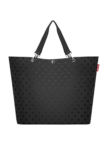 Reisenthel XL - Shopper 65 cm (summerstripes coffee) in glossy dots black