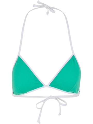 Urban Classics Bikini in froggreen/white