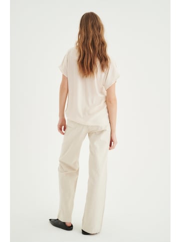 InWear Kurzarm-Bluse RindaIW Lockere Passform in French Nougat