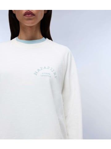 Napapijri Pullover "B-Fete C" in Weiß