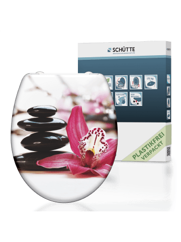 Franz Joseph Schütte Duroplast WC-Sitz WELLYNESS, mit Absenkautomatik und Schnellverschluss