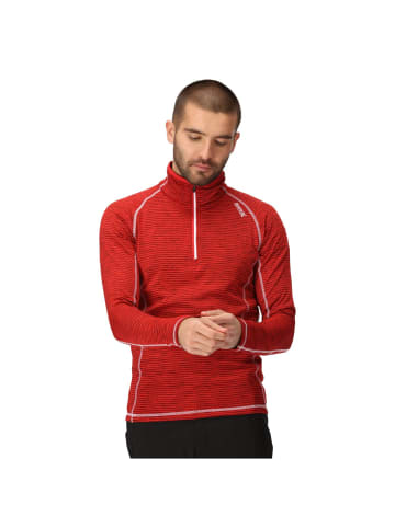 Regatta T-Shirt Yonder Powerstretch Midlayer in Rot