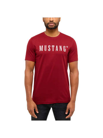 Mustang T-Shirt 3er Pack in Rot