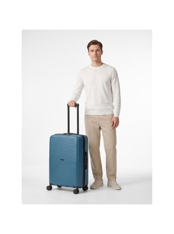 Pack Easy Jet 4 Rollen Trolley M 64 cm mit Dehnfalte petrol
