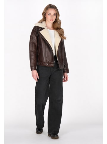 DreiMaster Women Jacket in coffee brown