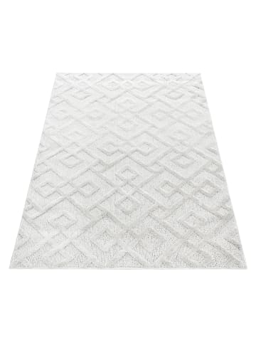 KADIMA DESIGN Teppich Hochflor Hoch-Tief Geometrisch Polypropylen Wohnzimmer