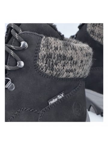 rieker Schnürstiefel  in Schwarz