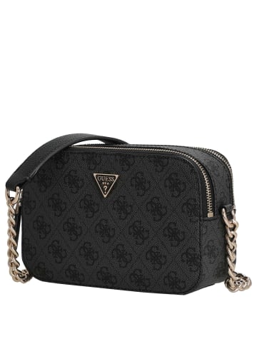 Guess Noelle II Crossbody - Umhängetasche 20 cm (dark taupe logo) in coal logo