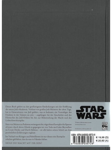 Panini Verlags GmbH Star Wars: Das Buch der Jedi | Ein Wegweiser für Schüler der Macht