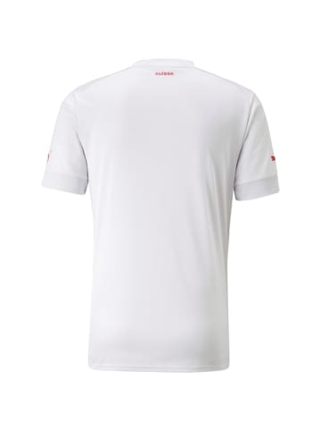 Puma Fußballtrikot SFV Schweiz WM 2022 in weiß / rot