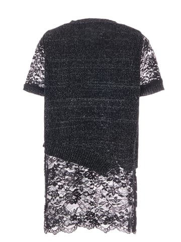 lurea Strickpullover in Schwarz