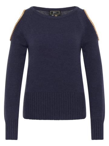 faina Strickpullover in Marine